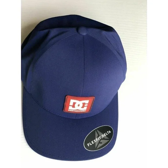 DC Shoes Delta Zen Cap blue/red Size S/M - Picture 2 of 12